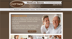 Desktop Screenshot of cottagehomecare.com